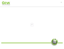 Tablet Screenshot of geva.com.mx