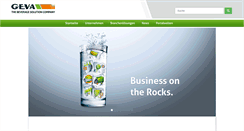 Desktop Screenshot of geva.com