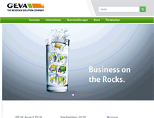 Tablet Screenshot of geva.com